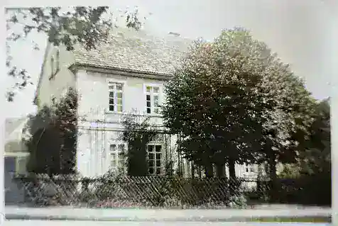 Plebania w Pastewniku na dawnej fotografii